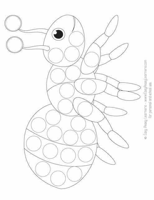 printable do a dot