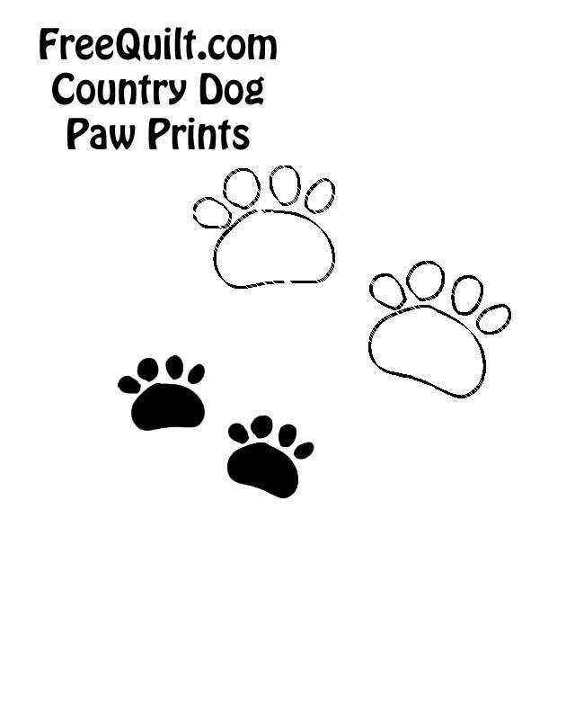 printable dog paw prints printable dog paw prints
