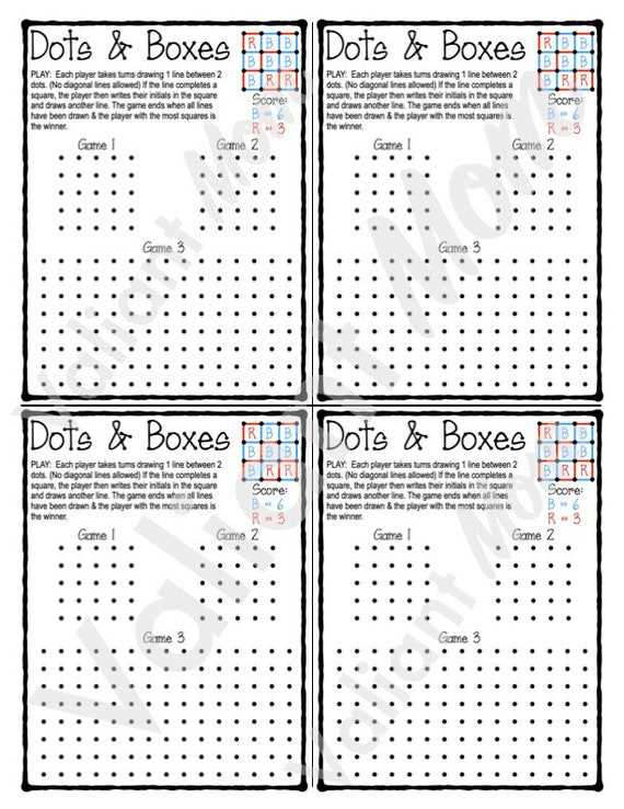 printable dot game printable dot game