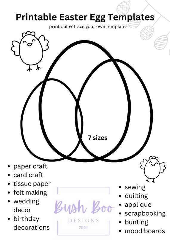 printable easter egg craft printable easter egg craft