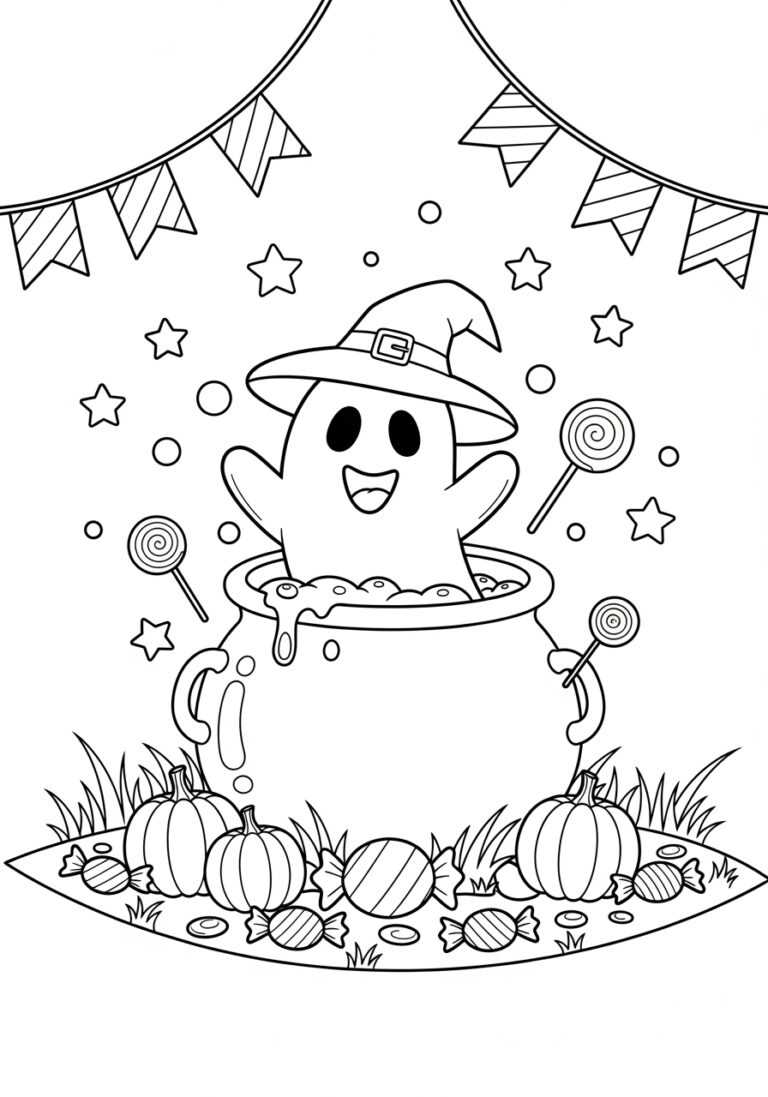 printable easy halloween coloring pages printable easy halloween coloring pages