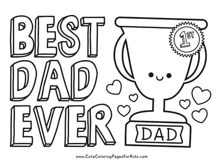 printable fathers day coloring pages printable fathers day coloring pages