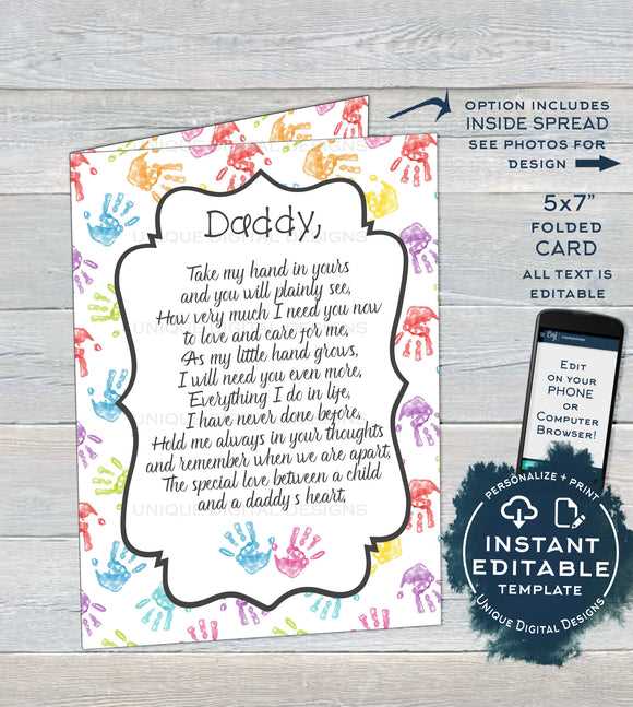 printable fathers day poems