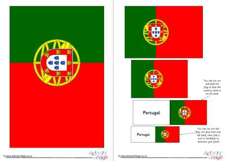 printable flag of portugal