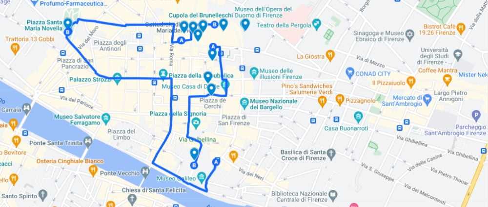 printable florence map