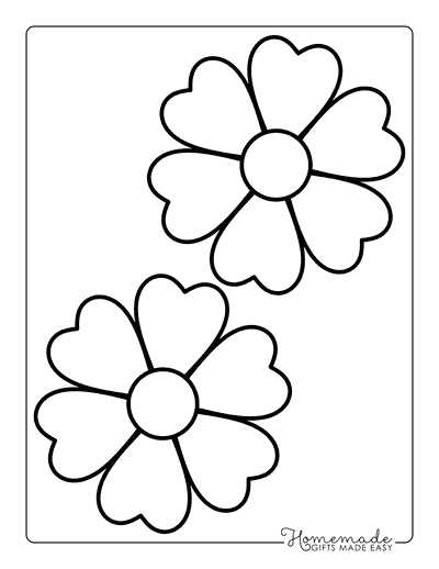 printable flower stem printable flower stem