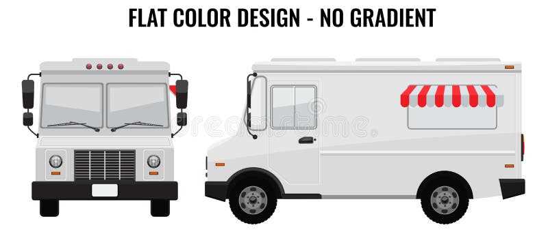 printable food truck template