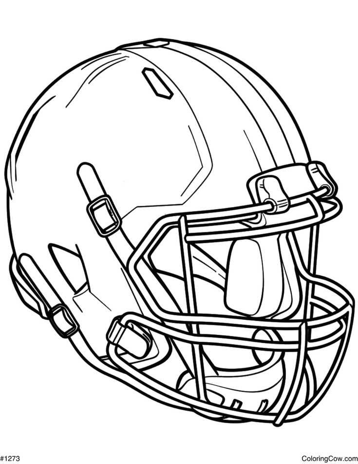printable football helmet