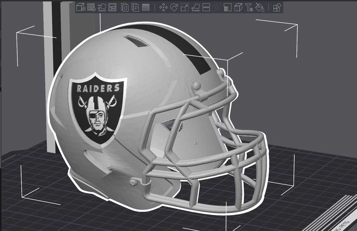 printable football helmet