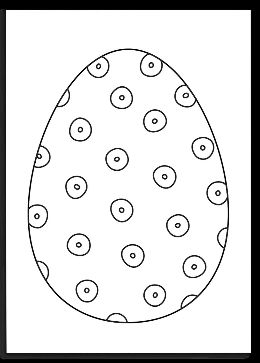 printable full page easter egg template printable full page easter egg template