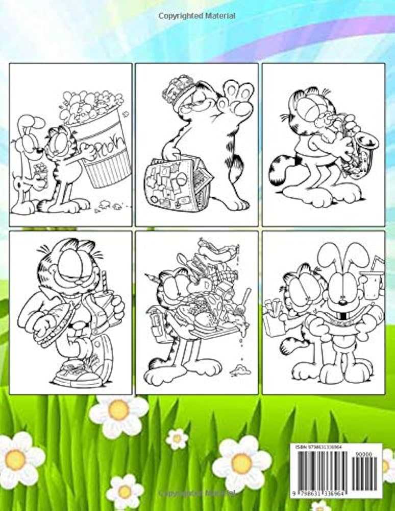 printable garfield coloring pages printable garfield coloring pages