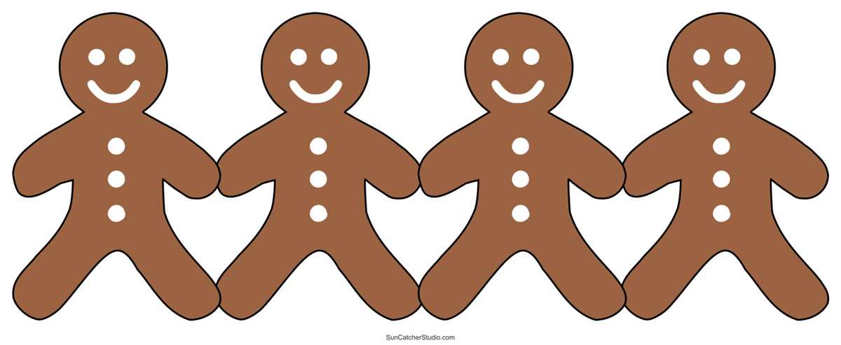 printable gingerbread man