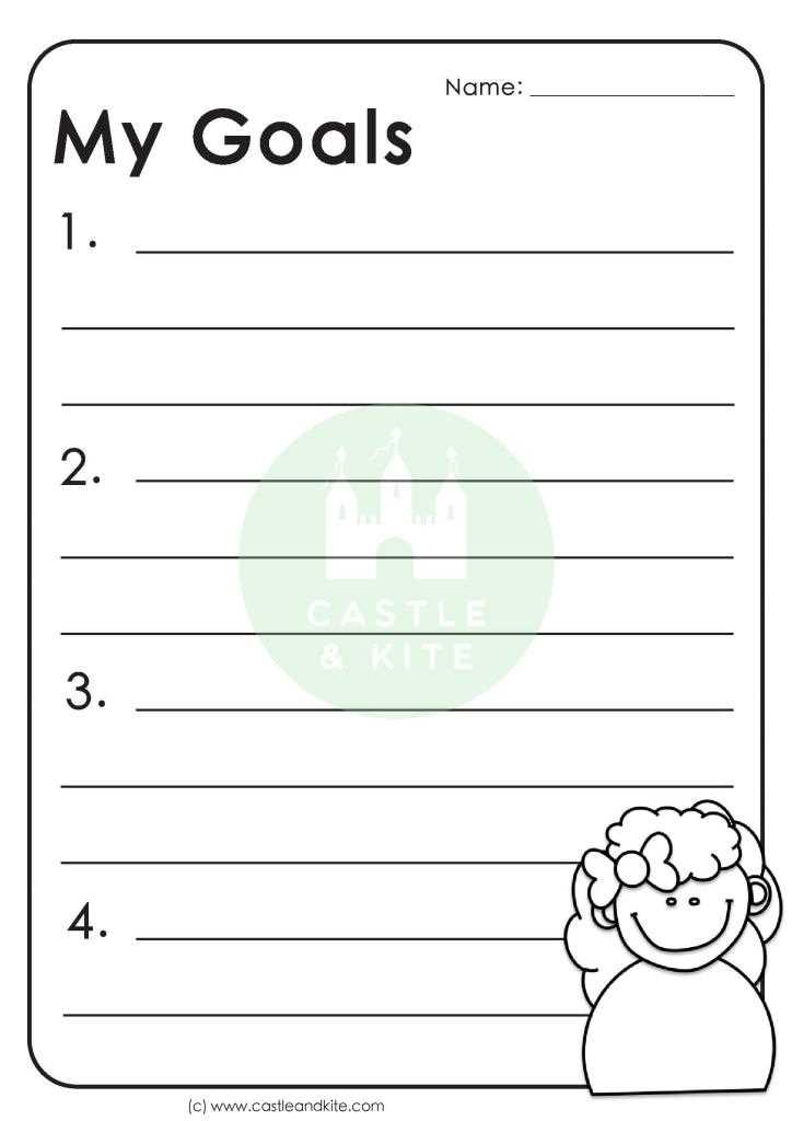 printable goal setting worksheet printable goal setting worksheet