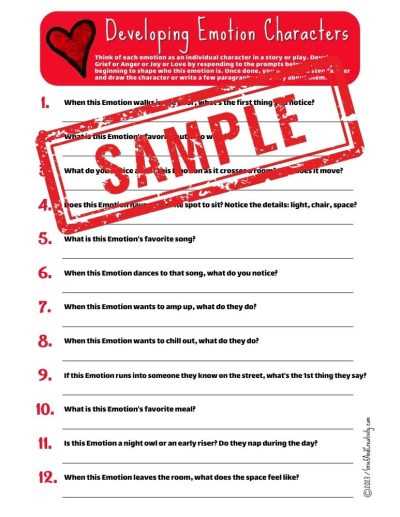 printable grief worksheets