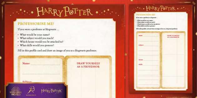 printable harry potter activities