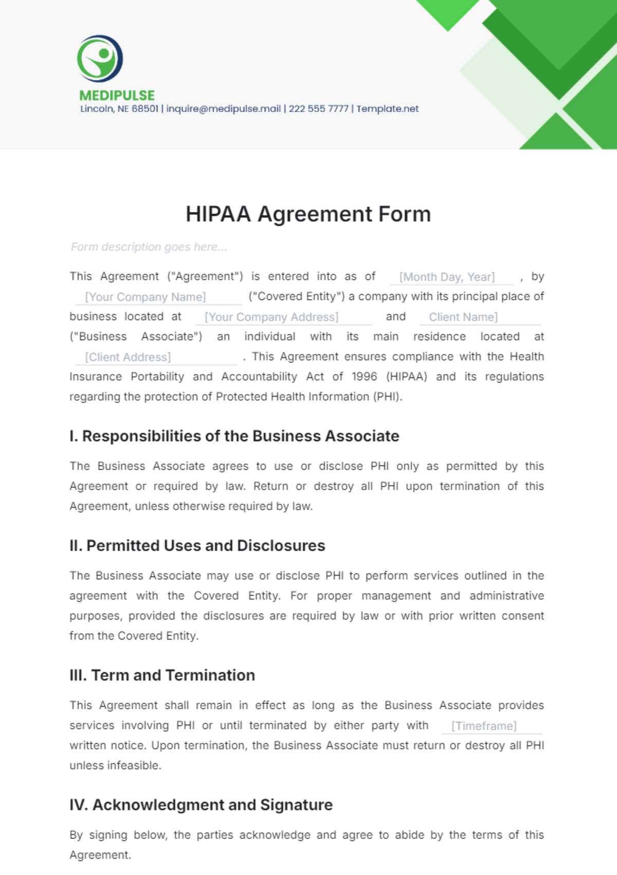 printable hipaa compliance form for employees
