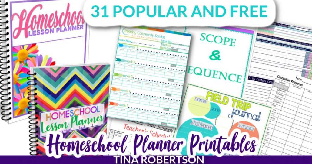 printable homeschool planner printable homeschool planner