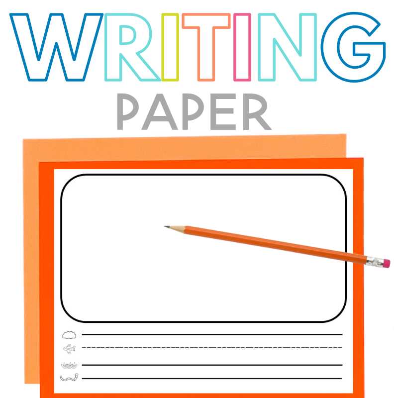 printable kindergarten writing paper printable kindergarten writing paper