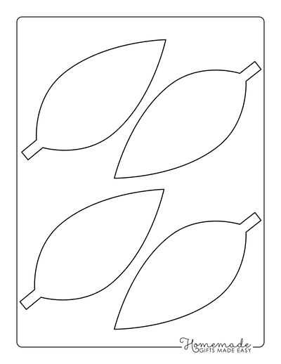 printable leaf templates free printable leaf templates free