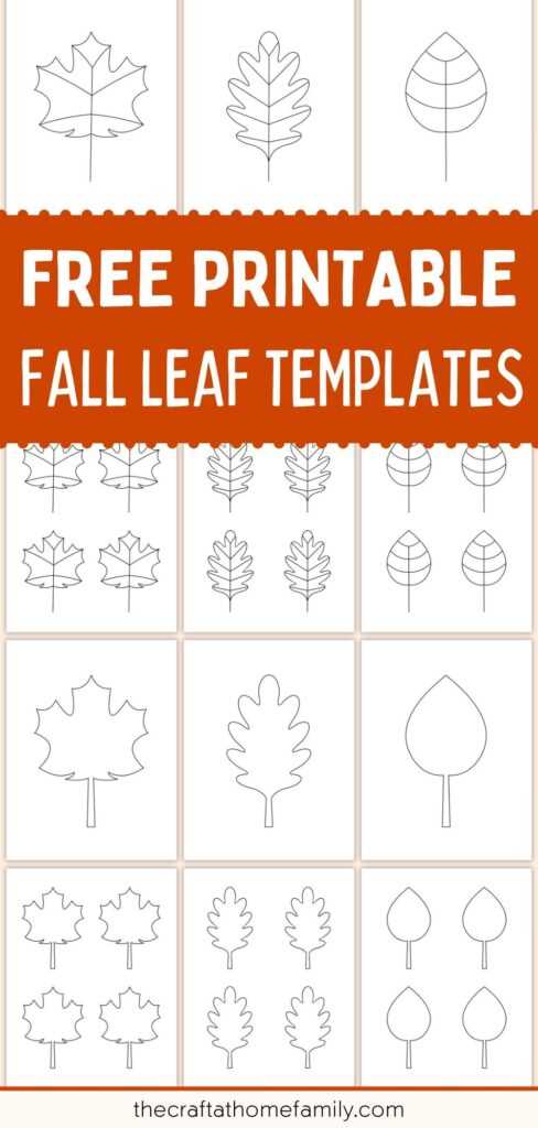 printable leaf templates free printable leaf templates free