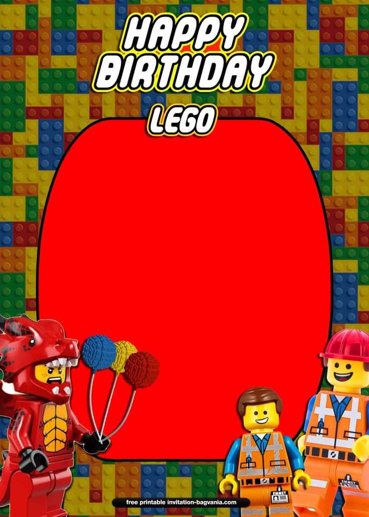 printable lego birthday card