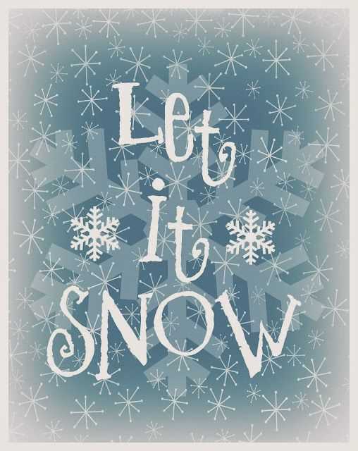 printable let it snow printable let it snow