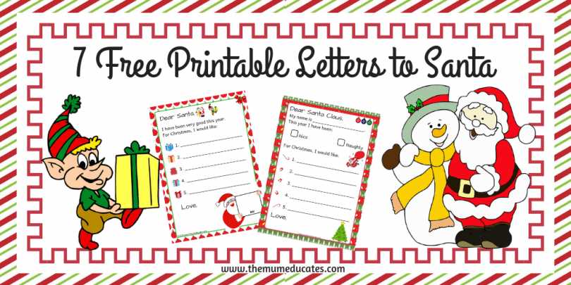 printable letter to father christmas printable letter to father christmas