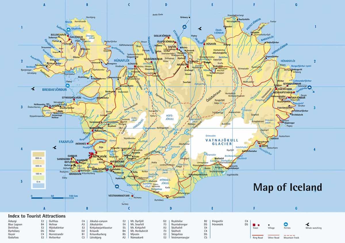 printable map iceland printable map iceland
