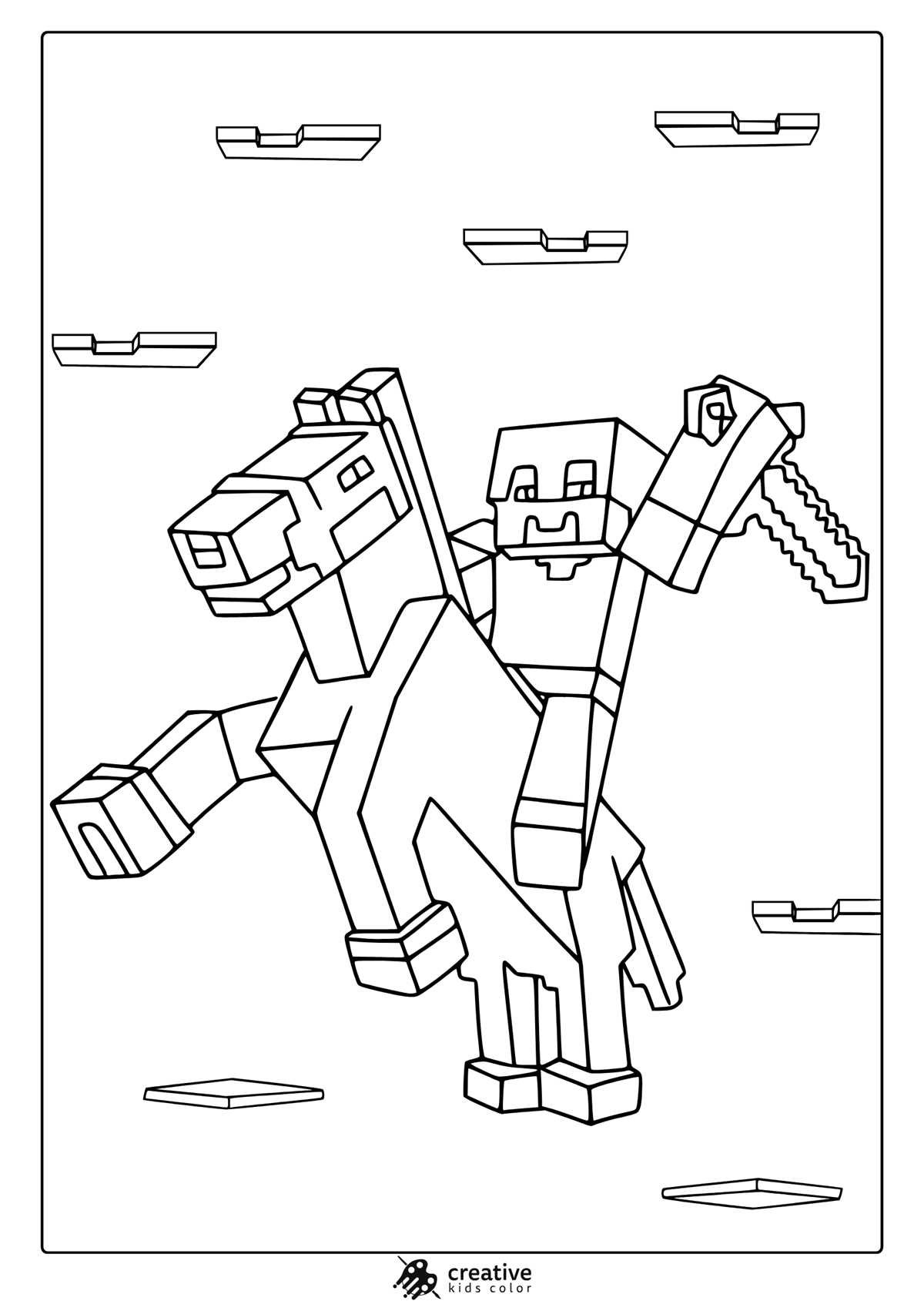 printable minecraft activity sheets