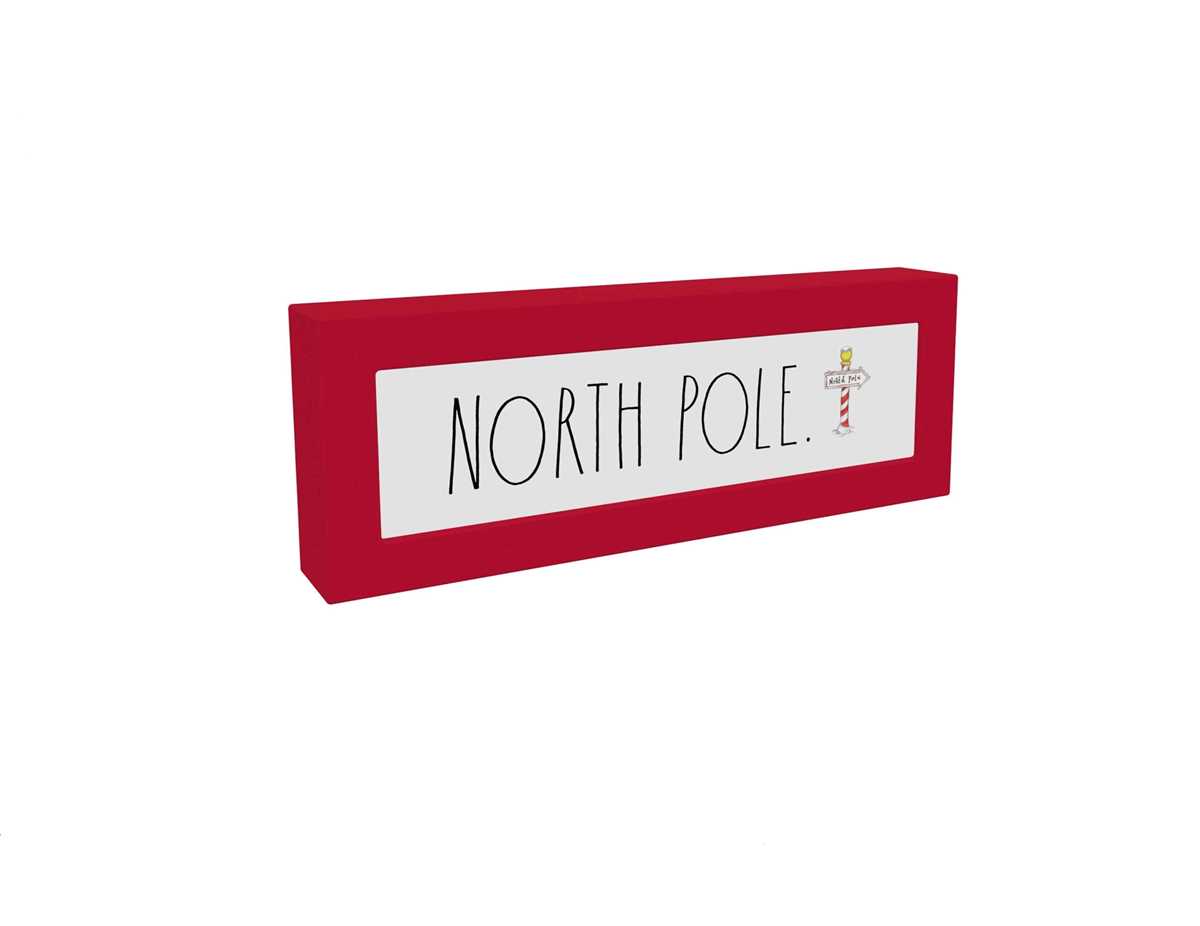 printable north pole sign printable north pole sign