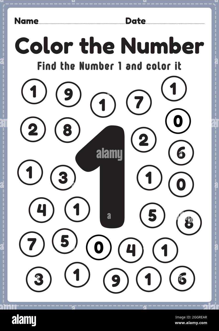 printable number coloring printable number coloring