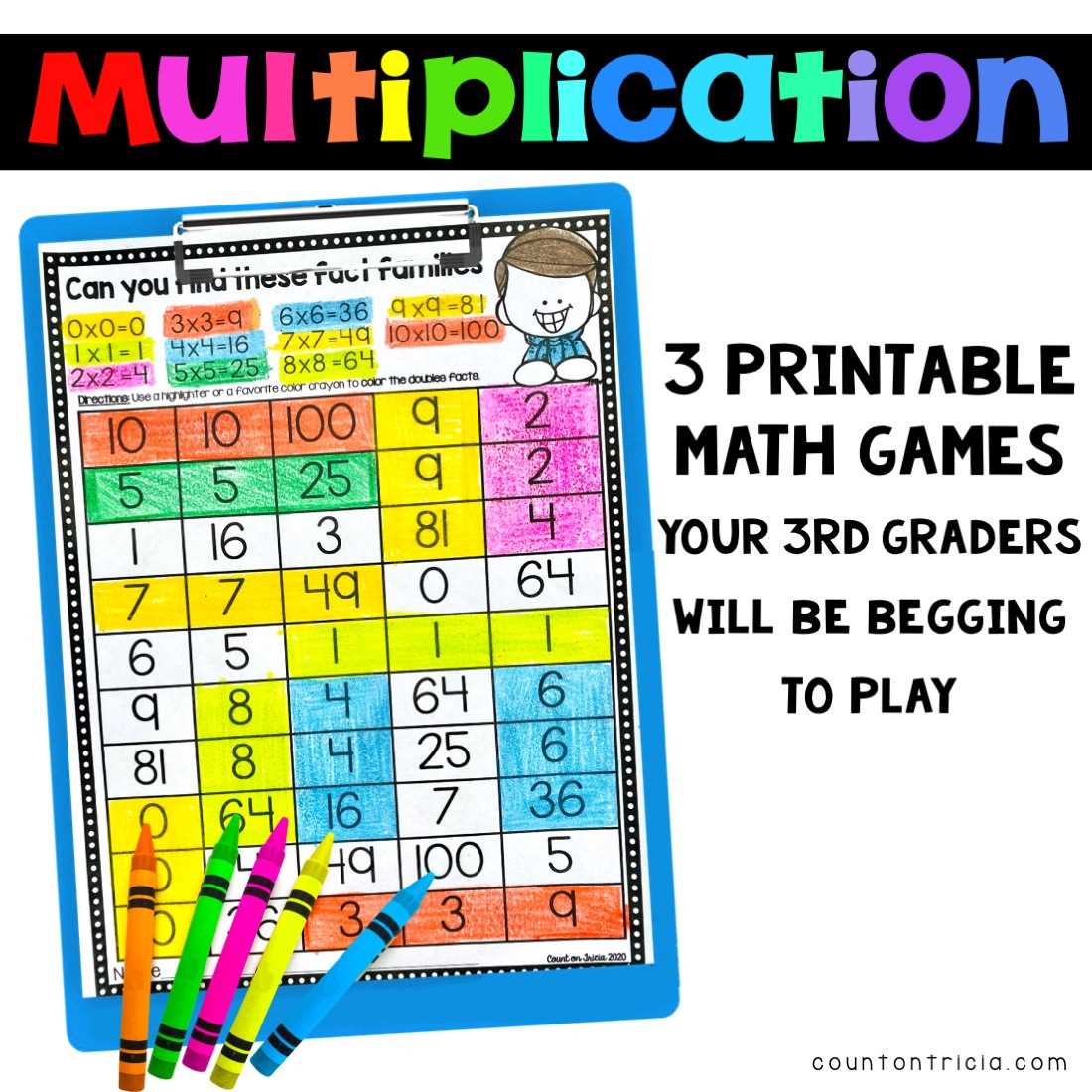 printable numeracy games