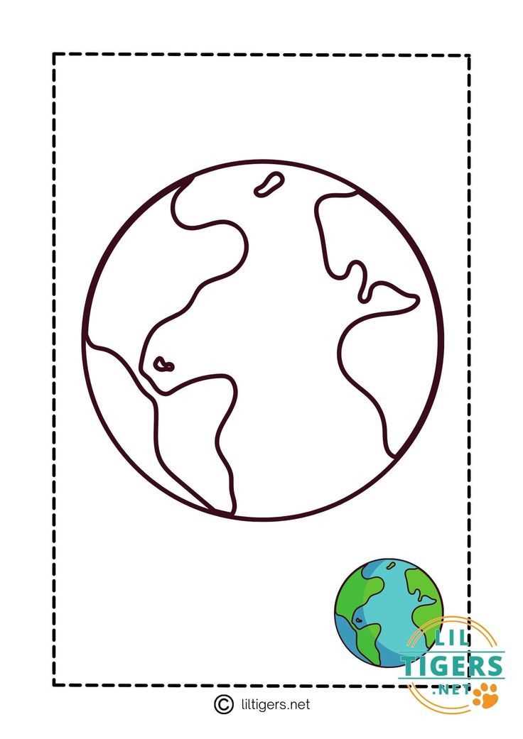 printable of earth