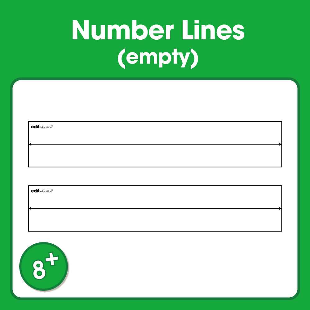 printable open number line printable open number line