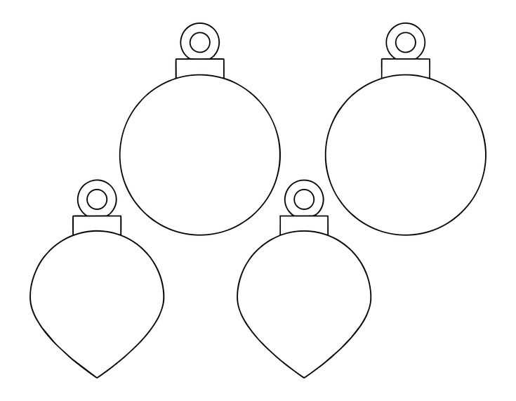 printable ornament shapes printable ornament shapes