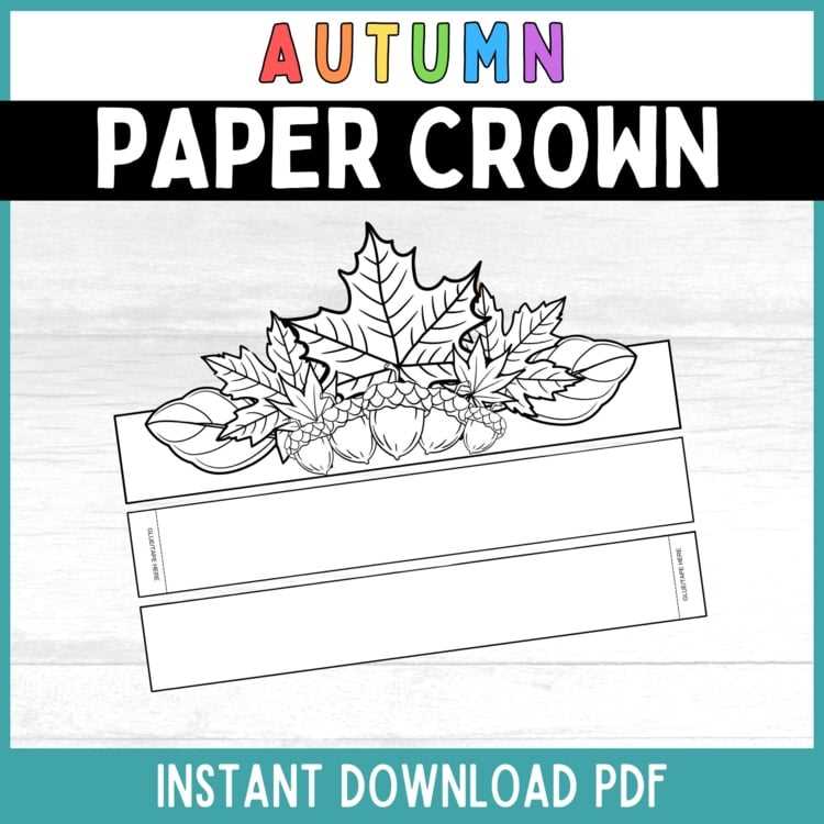 printable paper crown