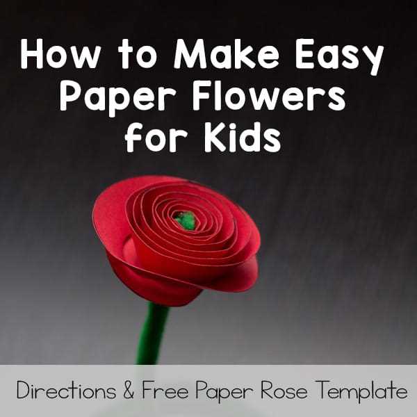 printable paper flowers printable paper flowers