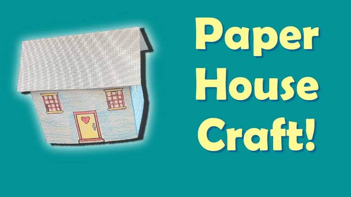 printable paper houses