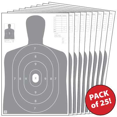 printable paper shooting targets