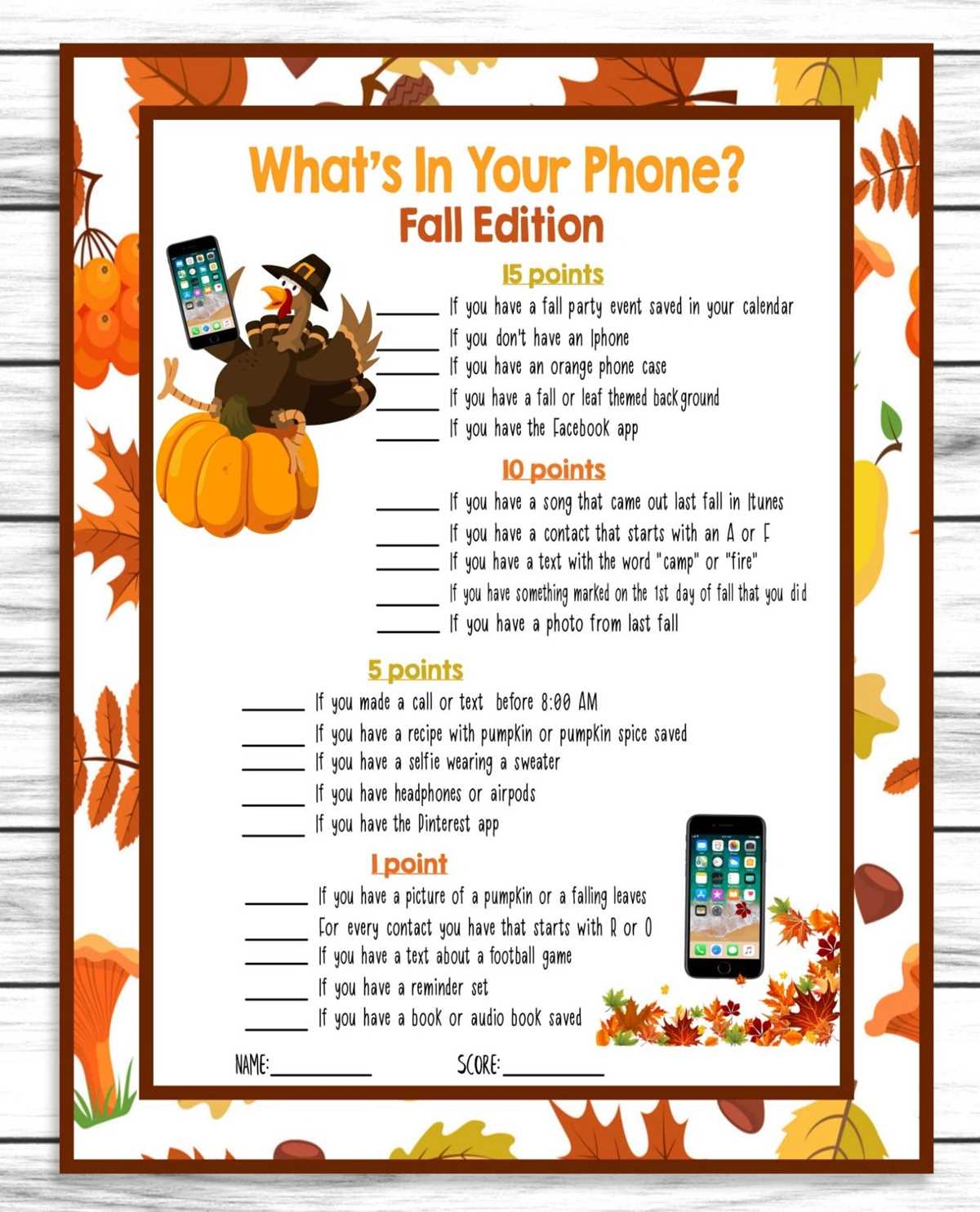 printable party games for adults