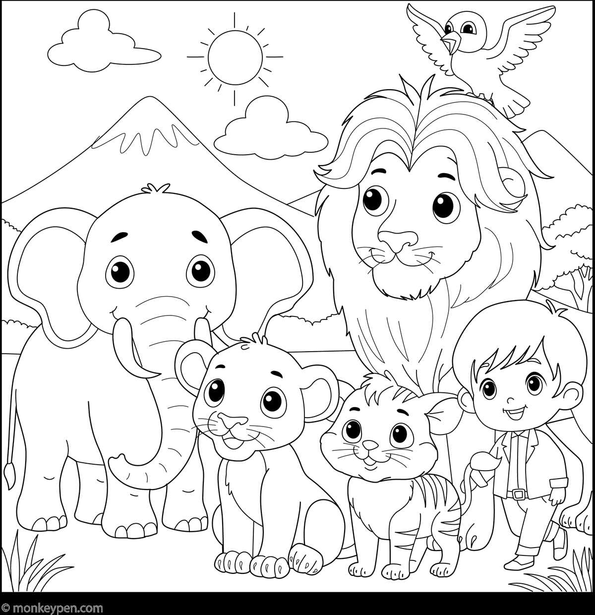 printable pictures of lions printable pictures of lions