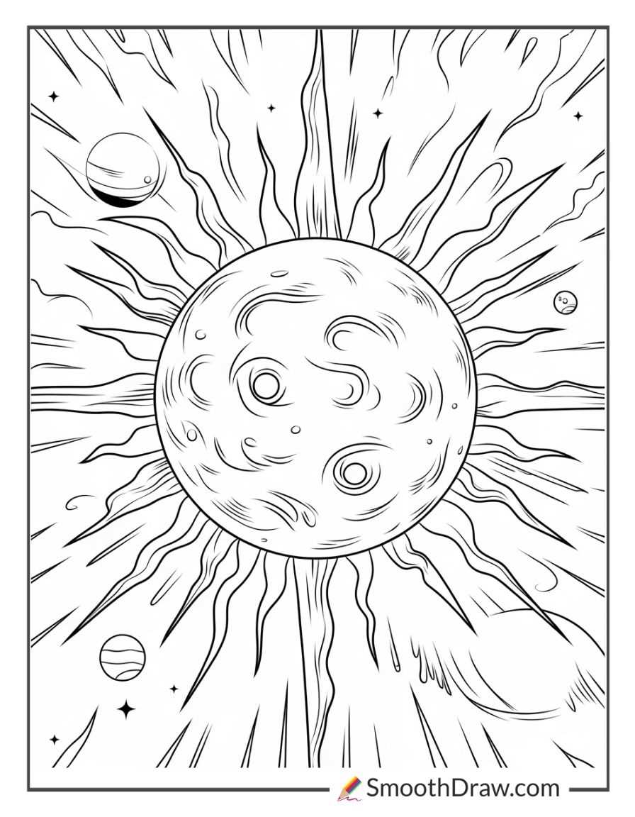 printable planet coloring pages printable planet coloring pages