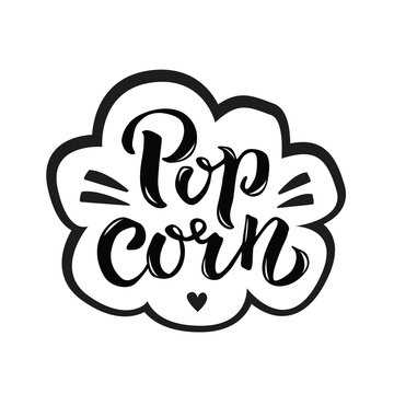 printable popcorn logo printable popcorn logo