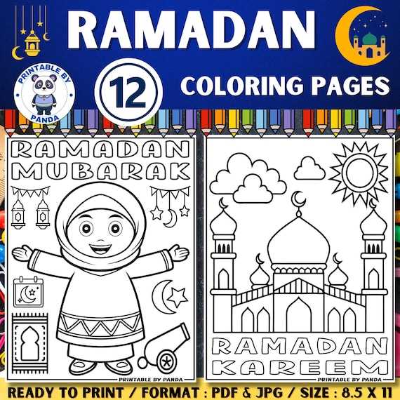 printable ramadan mubarak coloring pages printable ramadan mubarak coloring pages