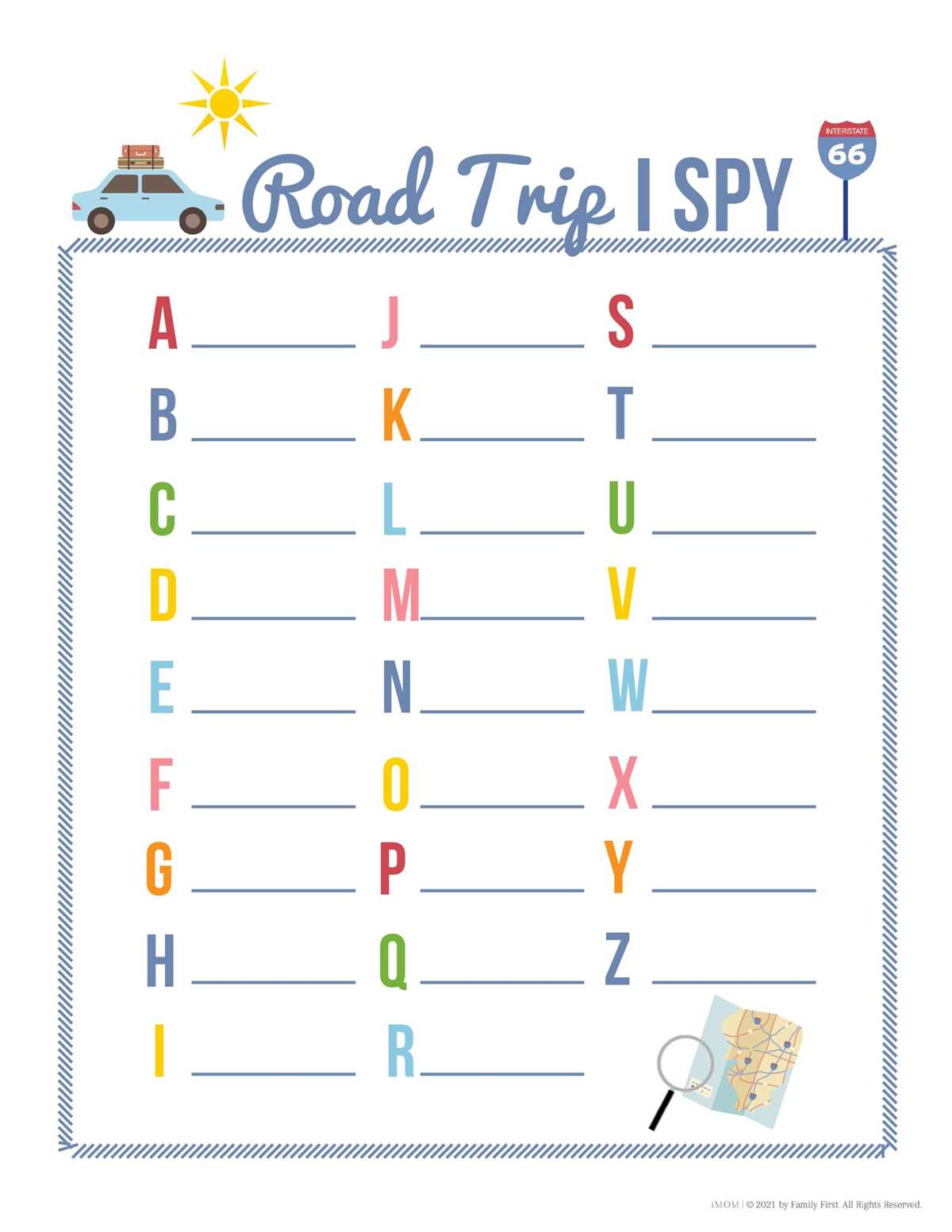 printable road trip games printable road trip games