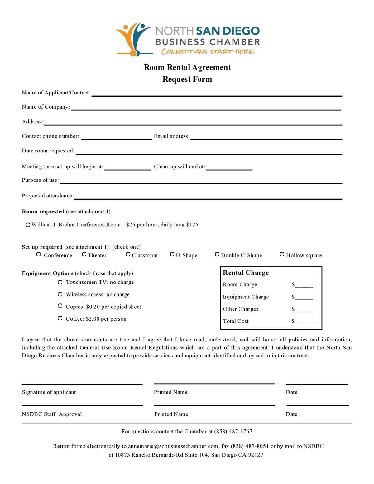 printable room rental agreement printable room rental agreement