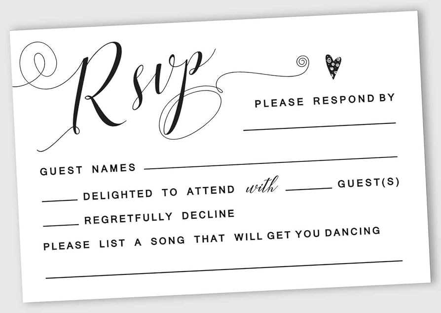 printable rsvp cards