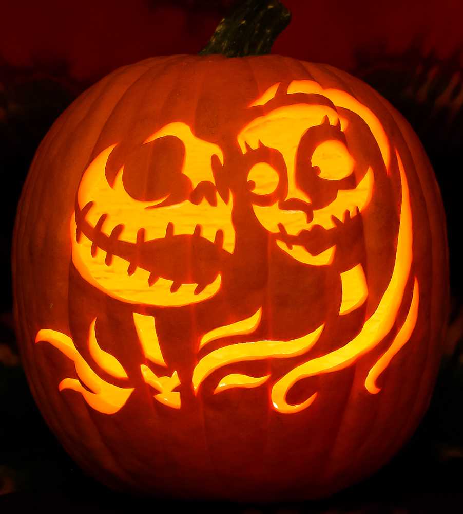 printable sally pumpkin stencil