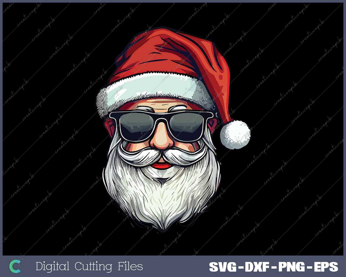 printable santa face printable santa face