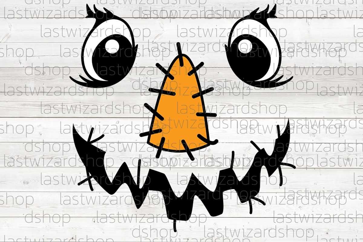printable scarecrow face patterns